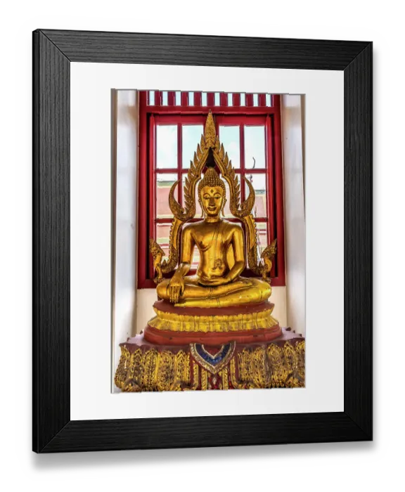 Framed Print : Fire Buddha Loha Prasat, Wat Ratchanatdaram, Worawihan, Bangkok, Thailand. Hall has many buddha statues representing different aspects of Buddhism Framed Print : Fire Buddha Loha Prasat, Wat Ratchanatdaram, Worawihan, Bangkok, Thailand. Hall has many buddha statues representing different aspects of Buddhism