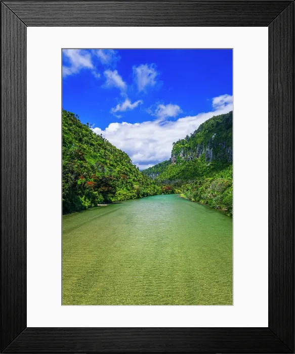 Framed Print : The Pororari River, Paparoa National Park, Punakaiki, New Zealand Framed Print : The Pororari River, Paparoa National Park, Punakaiki, New Zealand