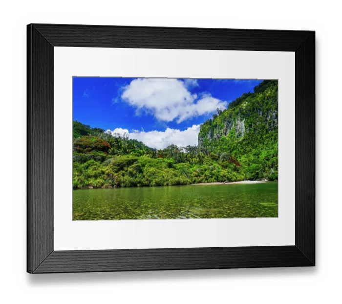 Framed Print : The Pororari River, Paparoa National Park, Punakaiki, New Zealand Framed Print : The Pororari River, Paparoa National Park, Punakaiki, New Zealand