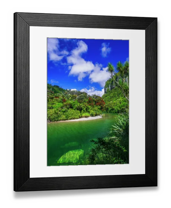 Framed Print : The Pororari River, Paparoa National Park, Punakaiki, New Zealand Framed Print : The Pororari River, Paparoa National Park, Punakaiki, New Zealand