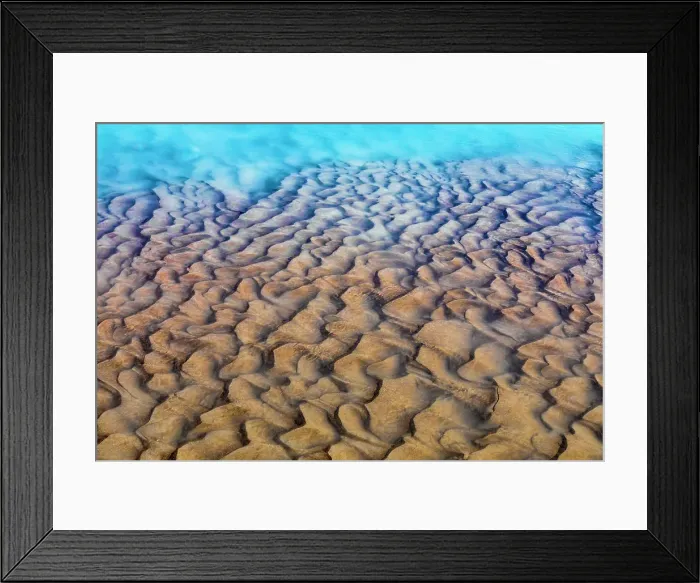 Framed Print : Canada, Golden, Kicking Horse River. Mud patterns on river bottom. ©Don Paulson / Jaynes Gallery / DanitaDelimont.com Framed Print : Canada, Golden, Kicking Horse River. Mud patterns on river bottom. ©Don Paulson / Jaynes Gallery / DanitaDelimont.com