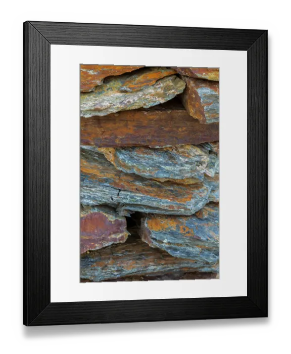 Framed Print : Canada, British Columbia, Selkirk Mountains. Close-up of stacked stones. ©Don Paulson / Jaynes Gallery / DanitaDelimont.com Framed Print : Canada, British Columbia, Selkirk Mountains. Close-up of stacked stones. ©Don Paulson / Jaynes Gallery / DanitaDelimont.com