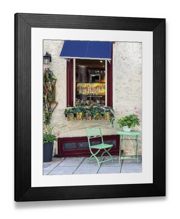 Framed Print : Canada, Quebec. Old Quebec. Storefront. (Editorial Use Only) Framed Print : Canada, Quebec. Old Quebec. Storefront. (Editorial Use Only)