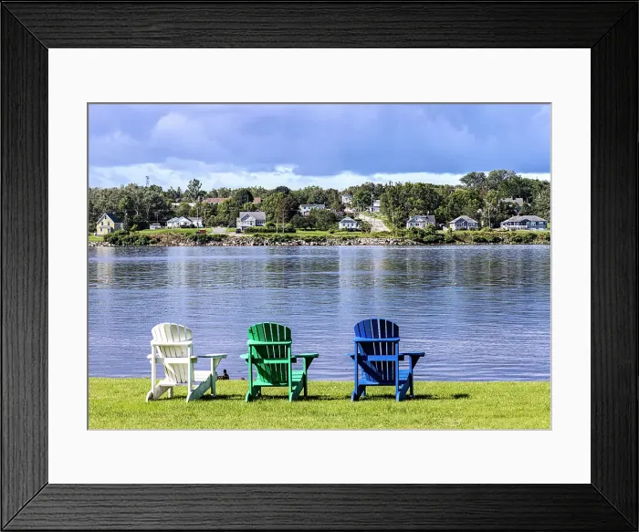 Framed Print : Canada, Nova Scotia, Sydney. Port of Sydney waterfront Framed Print : Canada, Nova Scotia, Sydney. Port of Sydney waterfront