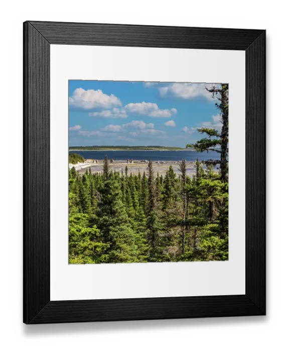 Framed Print : Quebec, Havre-Saint-Pierre, Canada. Archipelago National Park monoliths Framed Print : Quebec, Havre-Saint-Pierre, Canada. Archipelago National Park monoliths