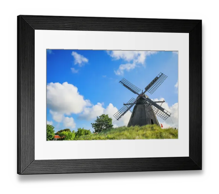 Framed Print : Skagen, Denmark. Kragskov windmill Framed Print : Skagen, Denmark. Kragskov windmill