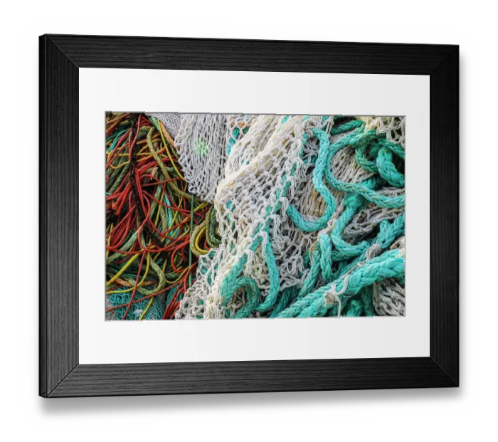 Framed Print : Skagen, Denmark. Colored fishing nets Framed Print : Skagen, Denmark. Colored fishing nets
