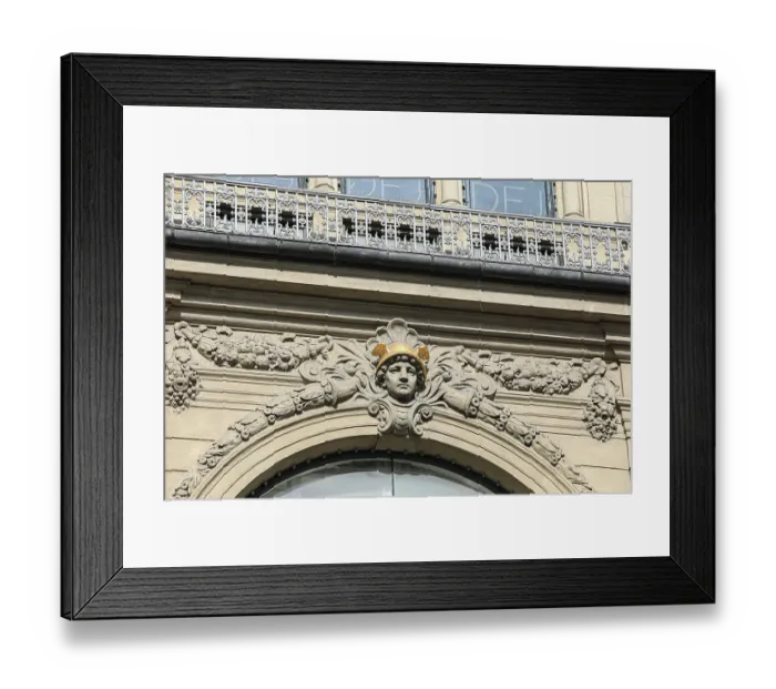 Framed Print : Copenhagen, Denmark. Greek gods, winged Mercury, Rococo architecture Framed Print : Copenhagen, Denmark. Greek gods, winged Mercury, Rococo architecture
