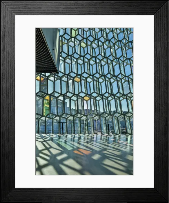 Framed Print : Iceland, Reykjavik. The concert hall Harpa. (Editorial Use Only) Framed Print : Iceland, Reykjavik. The concert hall Harpa. (Editorial Use Only)
