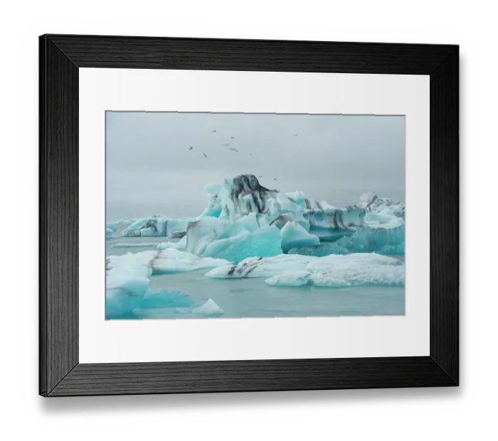 Framed Print : Iceland. Fjallsarlon Glacier Lake at the south end of the glacier in Vatnajokull National Park Framed Print : Iceland. Fjallsarlon Glacier Lake at the south end of the glacier in Vatnajokull National Park