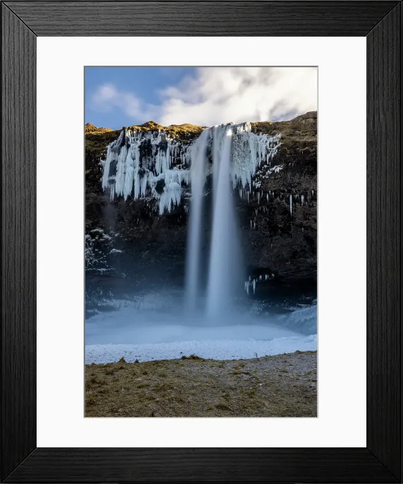 Framed Print : Iceland, Seljalandsfoss Waterfall Framed Print : Iceland, Seljalandsfoss Waterfall