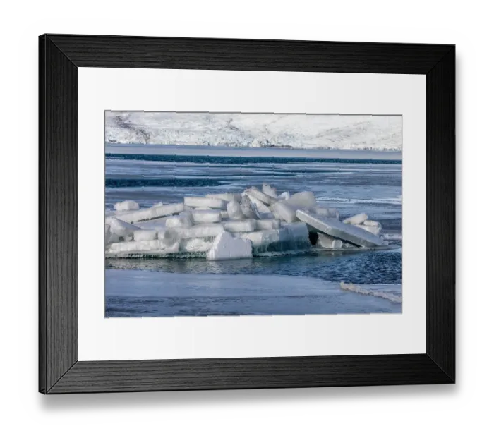 Framed Print : Iceland, Fjallsarlon Glacier Lagoon Framed Print : Iceland, Fjallsarlon Glacier Lagoon