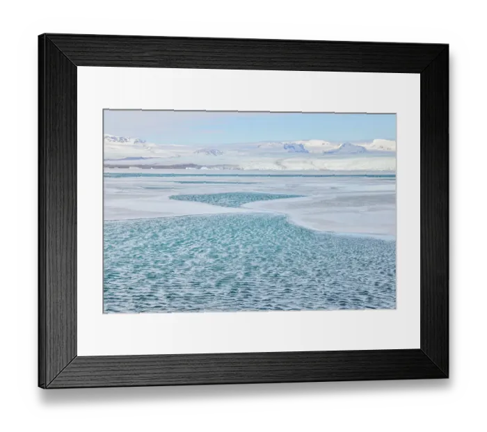 Framed Print : Iceland, Fjallsarlon Glacier Lagoon Framed Print : Iceland, Fjallsarlon Glacier Lagoon