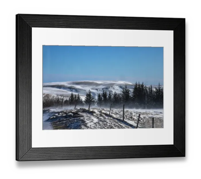 Framed Print : Iceland snowscape Framed Print : Iceland snowscape