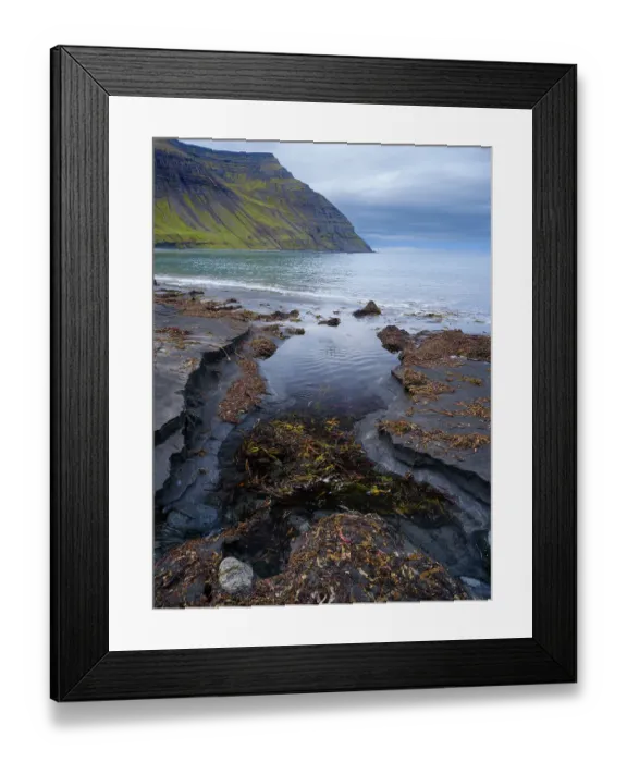 Framed Print : Iceland. Skalavik near Bolungarvik during autumn Framed Print : Iceland. Skalavik near Bolungarvik during autumn