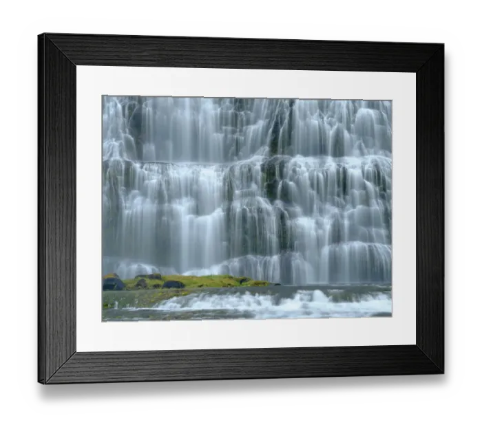 Framed Print : Iceland. Waterfall Dynjandi in Borgarfjordur during autumn Framed Print : Iceland. Waterfall Dynjandi in Borgarfjordur during autumn