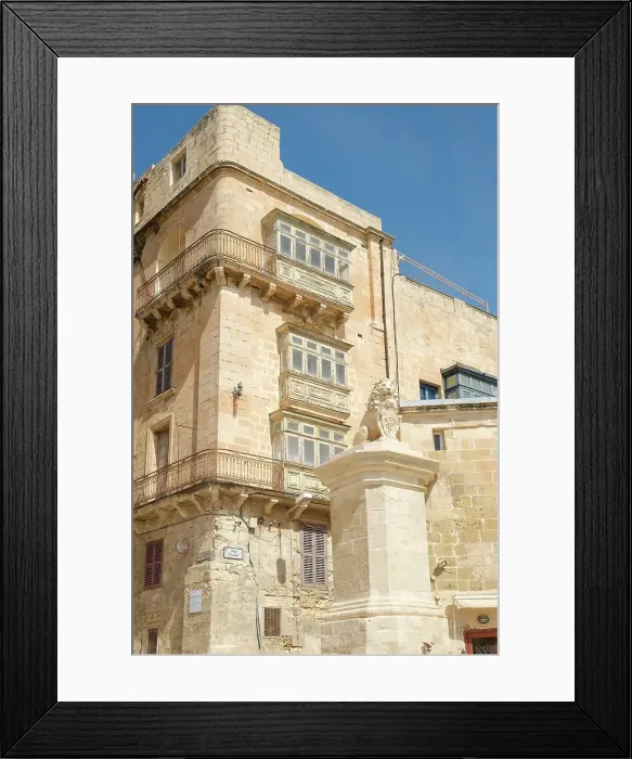 Framed Print : Malta. Old city of Valetta Framed Print : Malta. Old city of Valetta