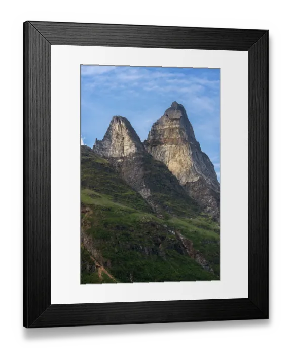 Framed Print : Norway, Signaldalen. Landscape with Otertinden Mountain. ©Don Grall / Jaynes Gallery / DanitaDelimont.com Framed Print : Norway, Signaldalen. Landscape with Otertinden Mountain. ©Don Grall / Jaynes Gallery / DanitaDelimont.com