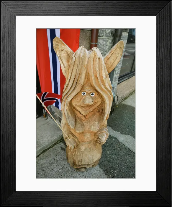 Framed Print : Norway. Gnome. (Editorial Use Only) Framed Print : Norway. Gnome. (Editorial Use Only)