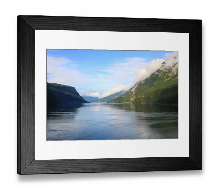 Framed Print : Skjolden Norway. Norwegian Fjords, waterways, cruising the Norwegian Fjords Framed Print : Skjolden Norway. Norwegian Fjords, waterways, cruising the Norwegian Fjords