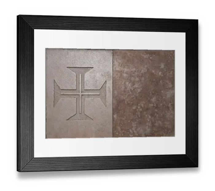 Framed Print : Tomar, Portugal. Templar cross Framed Print : Tomar, Portugal. Templar cross