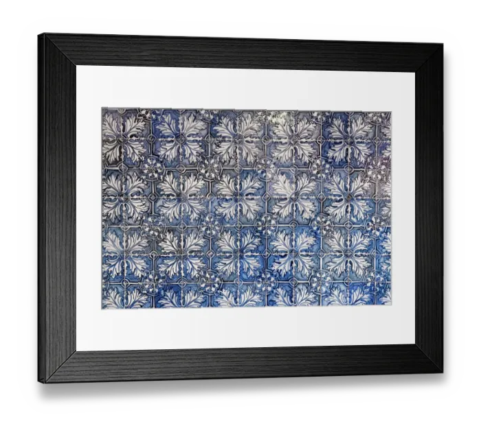 Framed Print : Tomar, Portugal. Traditional Portuguese tiles Framed Print : Tomar, Portugal. Traditional Portuguese tiles