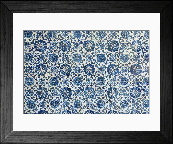 Framed Print : Tomar, Portugal. Traditional Portuguese tiles Framed Print : Tomar, Portugal. Traditional Portuguese tiles