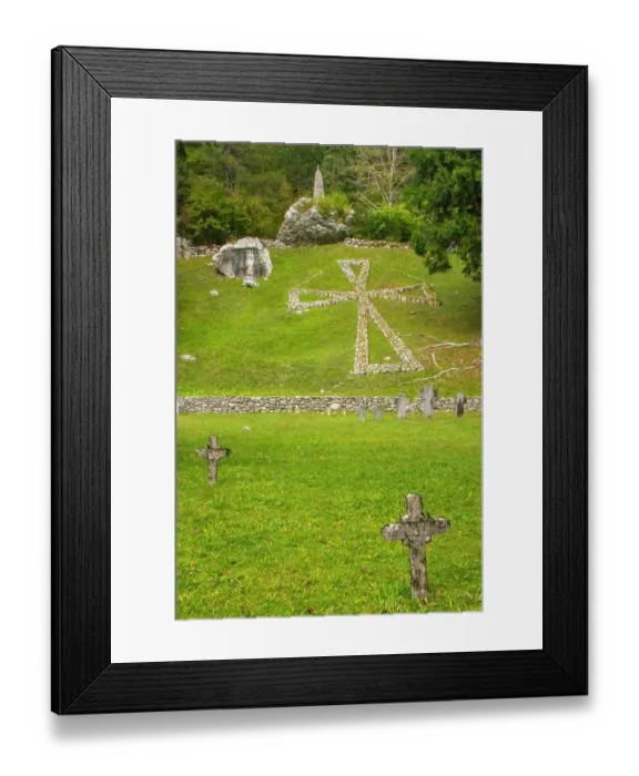 Framed Print : Slovenia, Soca. WWI cemetery. ©Cathy & Gordon Illg / Jaynes Gallery / DanitaDelimont.com Framed Print : Slovenia, Soca. WWI cemetery. ©Cathy & Gordon Illg / Jaynes Gallery / DanitaDelimont.com