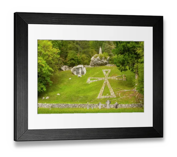 Framed Print : Slovenia, Soca. WWI cemetery. ©Cathy & Gordon Illg / Jaynes Gallery / DanitaDelimont.com Framed Print : Slovenia, Soca. WWI cemetery. ©Cathy & Gordon Illg / Jaynes Gallery / DanitaDelimont.com