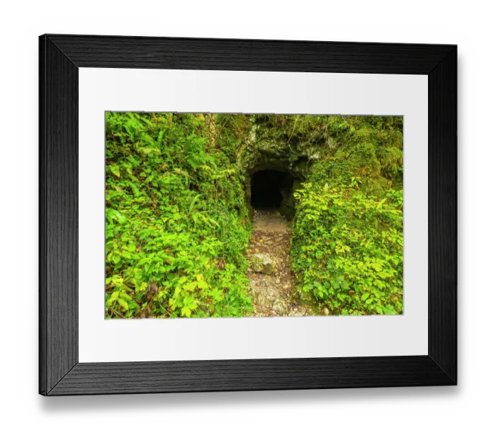 Framed Print : Slovenia, Julian Alps. WWI military tunnel in mountain. ©Cathy & Gordon Illg / Jaynes Gallery / DanitaDelimont.com Framed Print : Slovenia, Julian Alps. WWI military tunnel in mountain. ©Cathy & Gordon Illg / Jaynes Gallery / DanitaDelimont.com