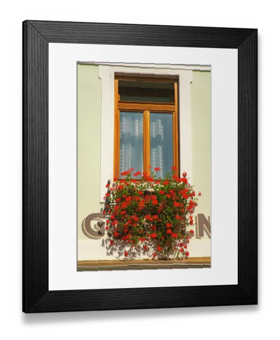 Framed Print : Slovenia, Randovljika. Window and flower box in town. ©Cathy & Gordon Illg / Jaynes Gallery / DanitaDelimont.com Framed Print : Slovenia, Randovljika. Window and flower box in town. ©Cathy & Gordon Illg / Jaynes Gallery / DanitaDelimont.com