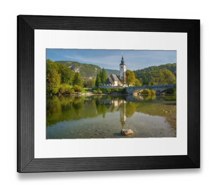 Framed Print : Slovenia, Bled, Lake Bled. Church reflects in lake. ©Cathy & Gordon Illg / Jaynes Gallery / DanitaDelimont.com Framed Print : Slovenia, Bled, Lake Bled. Church reflects in lake. ©Cathy & Gordon Illg / Jaynes Gallery / DanitaDelimont.com