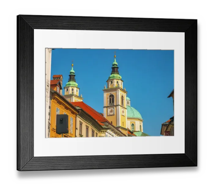 Framed Print : Slovenia, Ljubljana. Building towers in capital city. ©Cathy & Gordon Illg / Jaynes Gallery / DanitaDelimont.com Framed Print : Slovenia, Ljubljana. Building towers in capital city. ©Cathy & Gordon Illg / Jaynes Gallery / DanitaDelimont.com