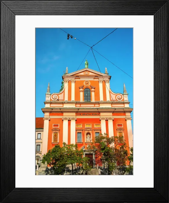 Framed Print : Slovenia, Ljubljana. Square and church facade. ©Cathy & Gordon Illg / Jaynes Gallery / DanitaDelimont.com Framed Print : Slovenia, Ljubljana. Square and church facade. ©Cathy & Gordon Illg / Jaynes Gallery / DanitaDelimont.com
