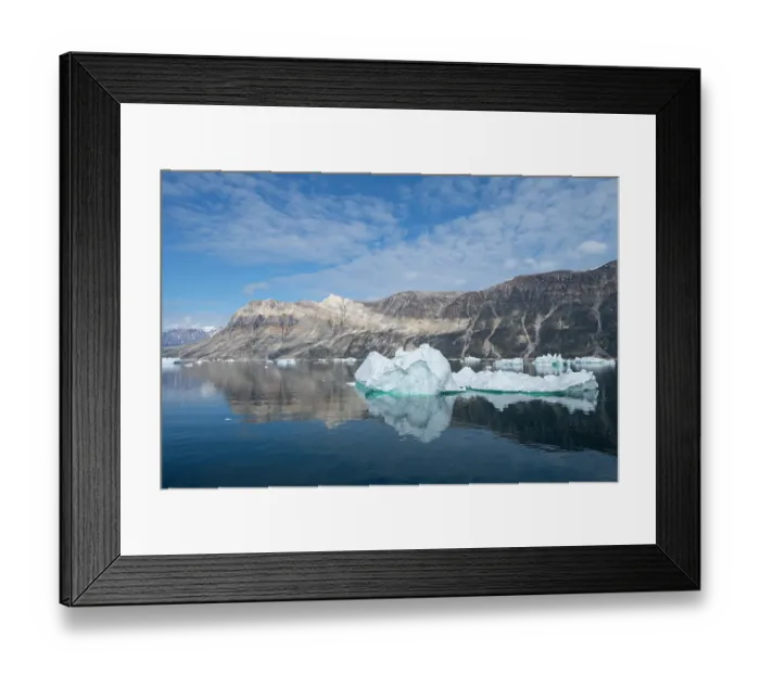Framed Print : West Greenland, Baffin Bay, Scenic Uummannaq Fjord. Second largest fjord system in Greenland Framed Print : West Greenland, Baffin Bay, Scenic Uummannaq Fjord. Second largest fjord system in Greenland