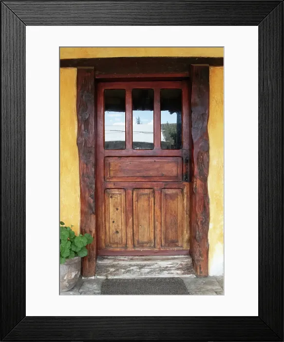 Framed Print : Doors in the Hacienda San Agustin de Callo, a colonial hacienda with parts remaining from the Inca fortress of 1440 Framed Print : Doors in the Hacienda San Agustin de Callo, a colonial hacienda with parts remaining from the Inca fortress of 1440