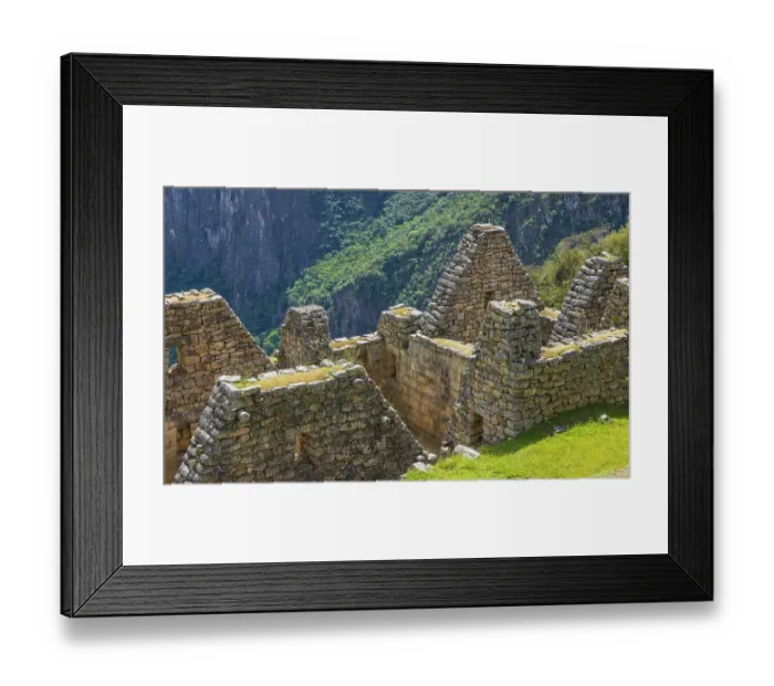 Framed Print : Lost City, details of ancient Inca buildings, Machu Picchu, Peru Framed Print : Lost City, details of ancient Inca buildings, Machu Picchu, Peru