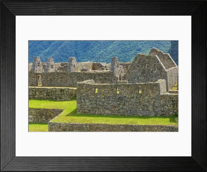 Framed Print : Lost City, details of ancient Inca buildings, Machu Picchu, Peru Framed Print : Lost City, details of ancient Inca buildings, Machu Picchu, Peru