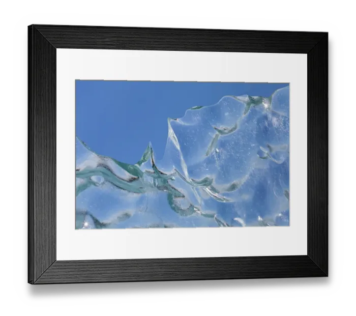 Framed Print : USA, Alaska, Glacier Bay National Park. Close-up of ice from McBride Glacier. ©Don Paulson / Jaynes Gallery / DanitaDelimont.com Framed Print : USA, Alaska, Glacier Bay National Park. Close-up of ice from McBride Glacier. ©Don Paulson / Jaynes Gallery / DanitaDelimont.com
