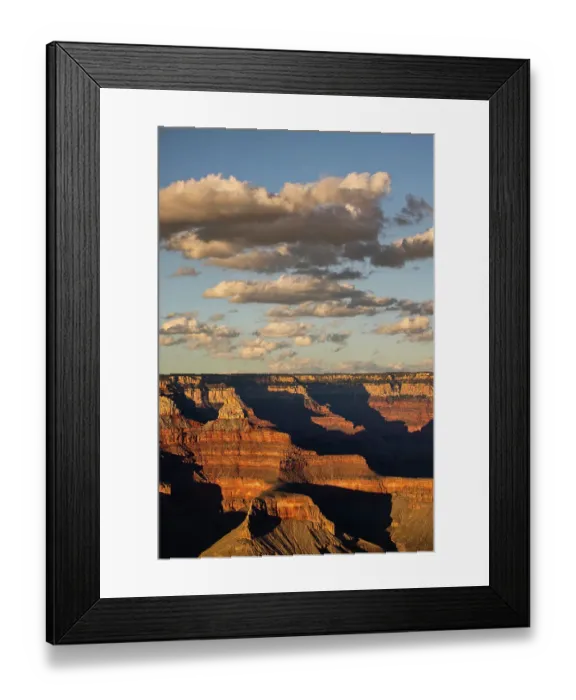 Framed Print : Sunset from south rim, Grand Canyon National Park, Arizona Framed Print : Sunset from south rim, Grand Canyon National Park, Arizona