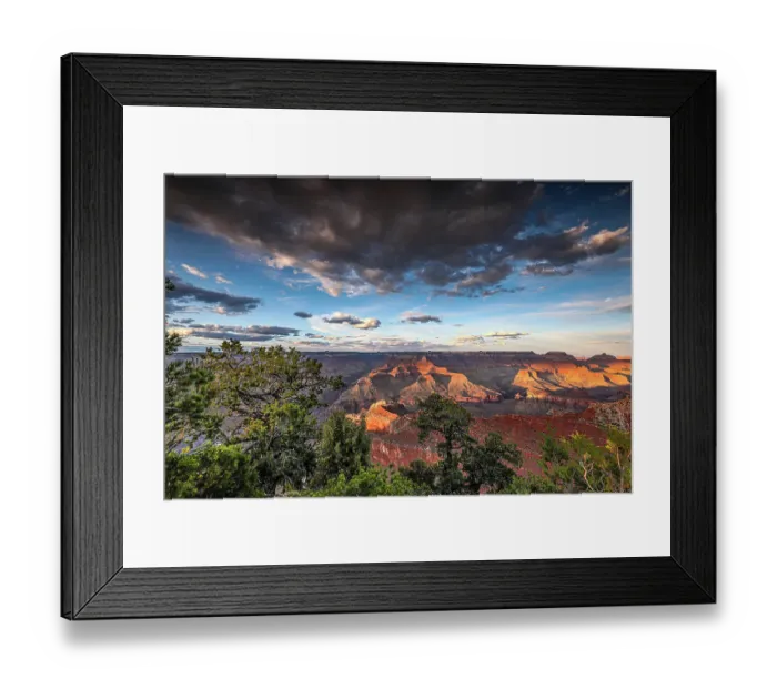 Framed Print : View of the Grand Canyon from the south rim Framed Print : View of the Grand Canyon from the south rim