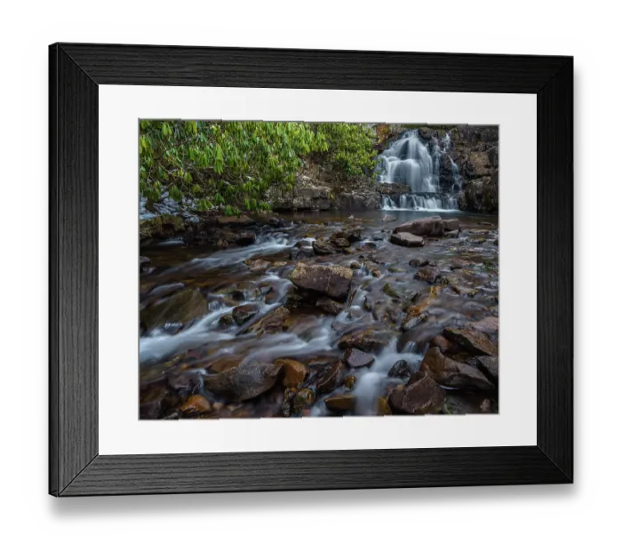 Framed Print : USA, Pennsylvania, Hickory Run State Park. Waterfall and rocky rapids. ©Jay O'Brien / Jaynes Gallery / DanitaDelimont.com Framed Print : USA, Pennsylvania, Hickory Run State Park. Waterfall and rocky rapids. ©Jay O'Brien / Jaynes Gallery / DanitaDelimont.com