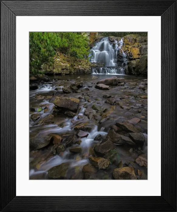 Framed Print : USA, Pennsylvania, Hickory Run State Park. Waterfall and rocky rapids. ©Jay O'Brien / Jaynes Gallery / DanitaDelimont.com Framed Print : USA, Pennsylvania, Hickory Run State Park. Waterfall and rocky rapids. ©Jay O'Brien / Jaynes Gallery / DanitaDelimont.com