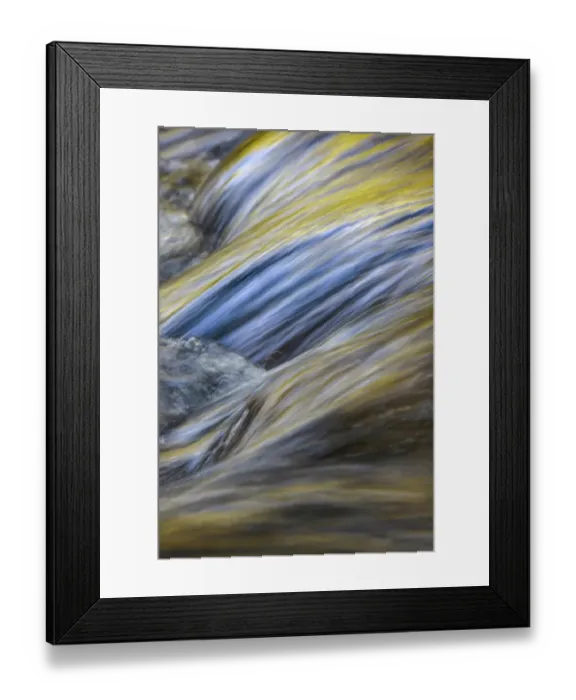 Framed Print : Spring foliage colors and sky reflecting on ripples on small stream, Great Smoky Mountains National Park, Tennessee Framed Print : Spring foliage colors and sky reflecting on ripples on small stream, Great Smoky Mountains National Park, Tennessee