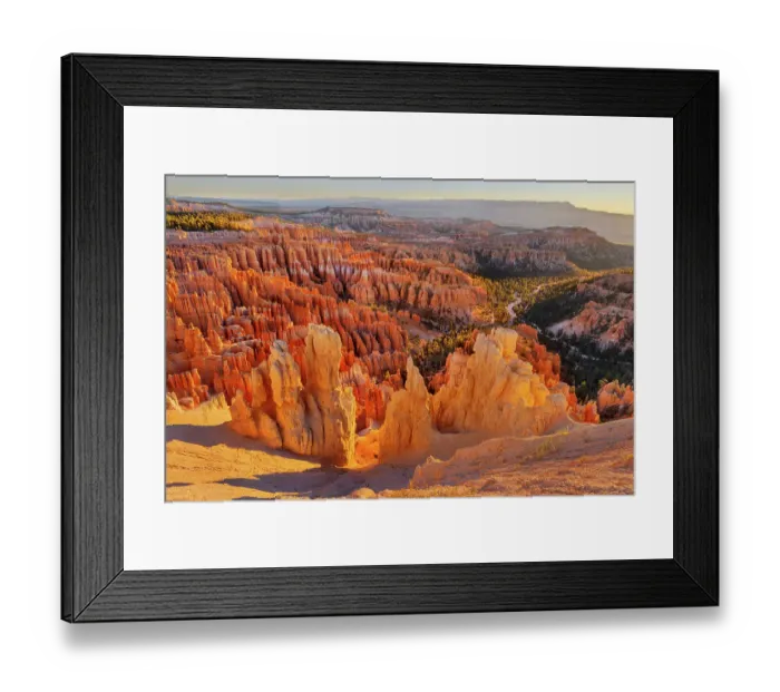 Framed Print : Sunrise at Bryce Canyon National Park, Utah