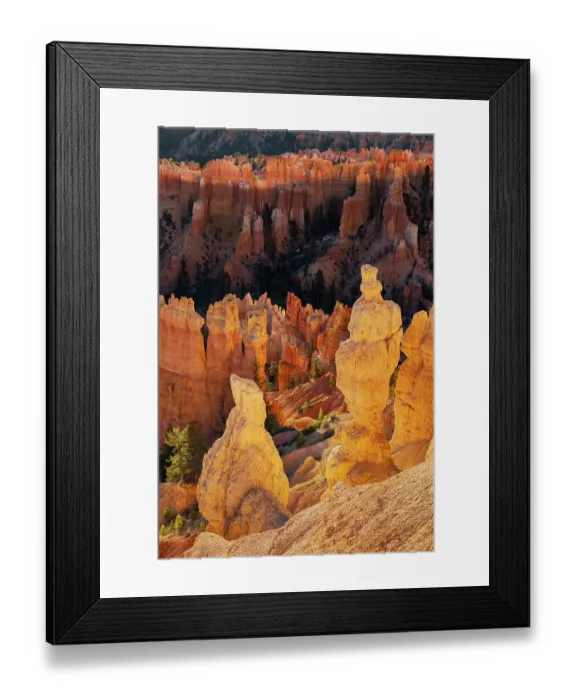 Framed Print : Sunrise at Bryce Canyon National Park, Utah