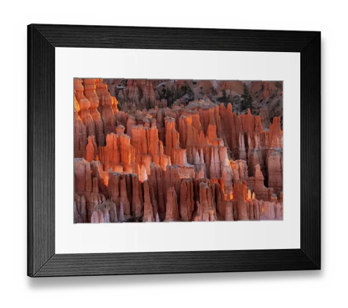 Framed Print : Sunrise at Bryce Canyon National Park, Utah