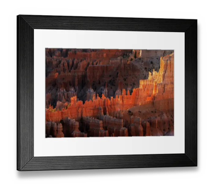 Framed Print : Sunrise at Bryce Canyon National Park, Utah Framed Print : Sunrise at Bryce Canyon National Park, Utah