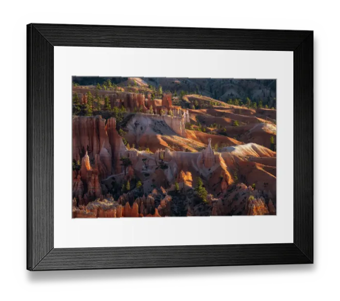 Framed Print : Sunrise at Bryce Canyon National Park, Utah