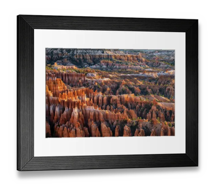 Framed Print : Sunrise at Bryce Canyon National Park, Utah